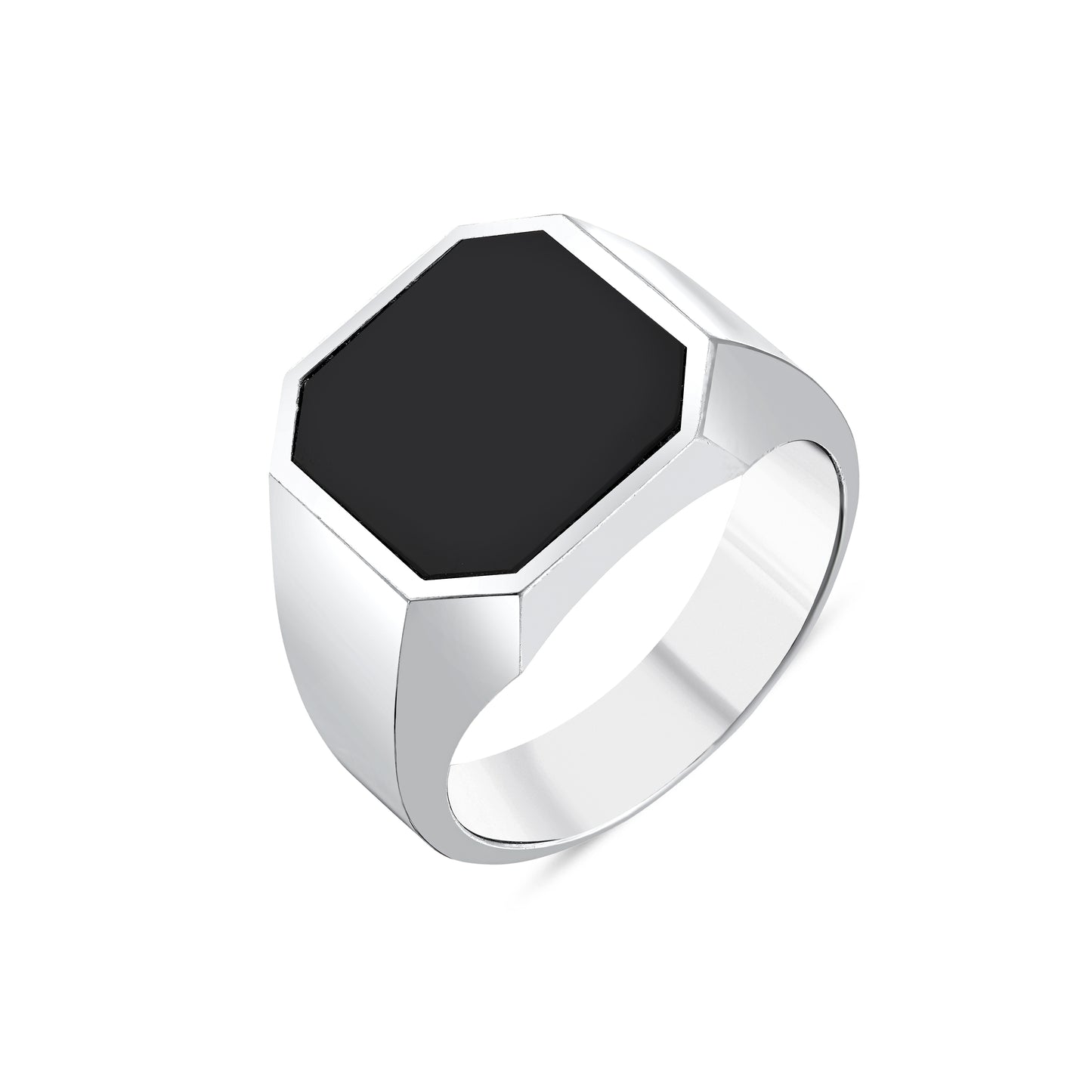 Pasha Signet Ring - Onyx