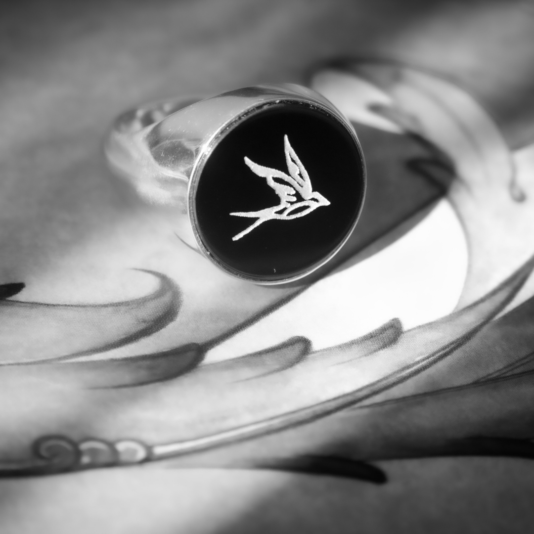 Beyazid Signet Ring - Onyx