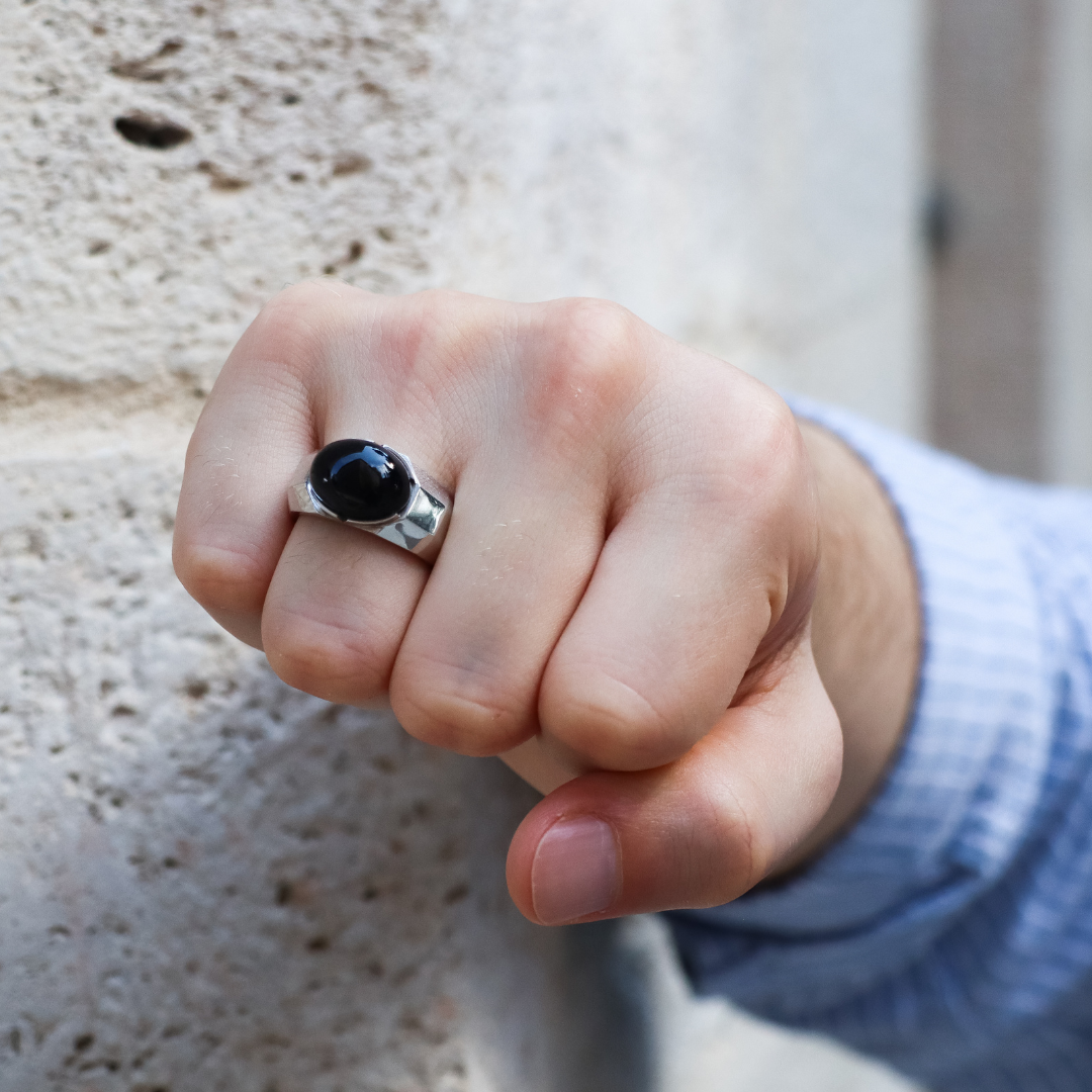 Janissary Ring - Onyx