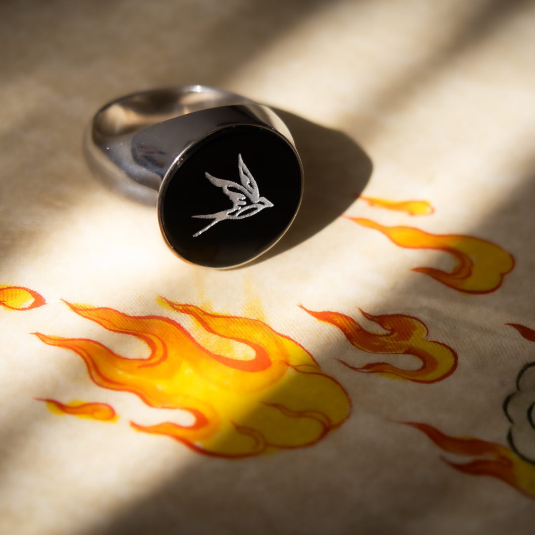 Beyazid Signet Ring - Onyx